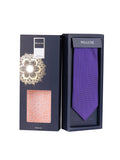 Peluche Classic Checkered Microfiber Necktie For Men