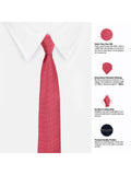 Peluche Classic Checkered Microfiber Necktie For Men
