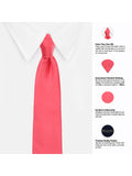 Peluche Sprawling Cut Microfiber Necktie For Men
