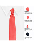Neck Tie and Pocket Square Set for Men