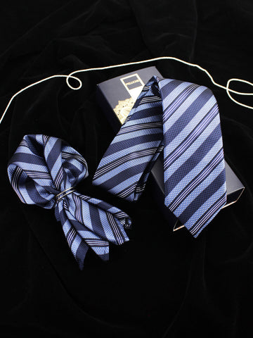 Neck Tie and Pocket Square Set for Men