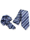 Neck Tie and Pocket Square Set for Men