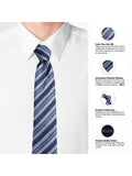 Neck Tie and Pocket Square Set for Men