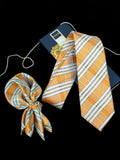 Neck Tie and Pocket Square Set for Men