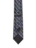 Peluche Grey Plush Microfiber Necktie For Men