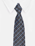 Peluche Grey Plush Microfiber Necktie For Men