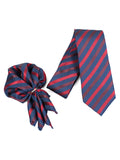Neck Tie and Pocket Square Set for Men
