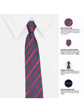 Neck Tie and Pocket Square Set for Men