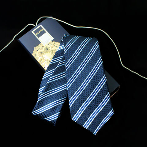 Peluche Blue Ombre Microfiber Necktie For Men