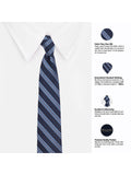 Peluche Blue Ombre Microfiber Necktie For Men