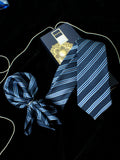 Neck Tie and Pocket Square Set for Men