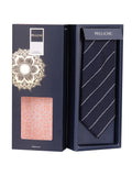 Peluche Eloquent Stripes Microfiber Necktie For Men