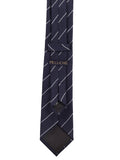 Peluche Eloquent Stripes Microfiber Necktie For Men