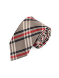 Peluche The Gentleman Beige Colored Microfiber Necktie For Men