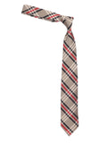 Peluche The Gentleman Beige Colored Microfiber Necktie For Men
