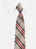 Peluche The Gentleman Beige Colored Microfiber Necktie For Men