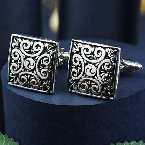 Peluche Imperial - Cufflinks Brass, Enamel