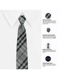 Neck Tie and Pocket Square Set for Men