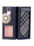 Neck Tie and Pocket Square Set for Men