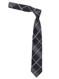 Peluche Refined Check Microfiber Necktie For Men