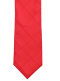 Peluche Absolute Checks Microfiber Necktie For Men