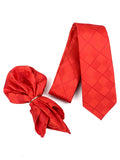 Neck Tie and Pocket Square Set for Men