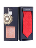 Neck Tie and Pocket Square Set for Men