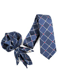 Neck Tie and Pocket Square Set for Men