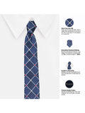 Neck Tie and Pocket Square Set for Men