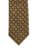 Peluche The Brown Flower Microfiber Necktie For Men