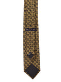 Peluche The Brown Flower Microfiber Necktie For Men