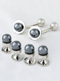 Peluche Stone Saga Cufflinks and Shirt Studs Set