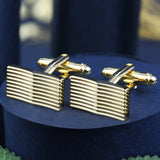 Peluche Curves to Kill - Golden Cufflinks Brass, Metal