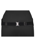 Peluche Classic Dapper Black Cummerband & Bowtie Set