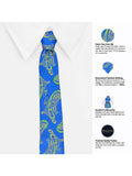 Neck Tie and Pocket Square Set for Men