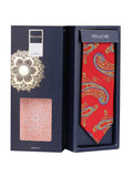 Neck Tie and Pocket Square Set for Men