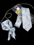 Neck Tie and Pocket Square Set for Men