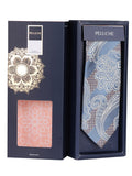 Neck Tie and Pocket Square Set for Men