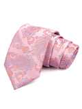 Peluche The Splendid Pink Microfiber Necktie For Men