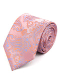 Peluche The Splendid Pink Microfiber Necktie For Men