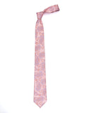 Peluche The Splendid Pink Microfiber Necktie For Men