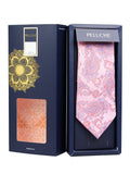 Peluche The Splendid Pink Microfiber Necktie For Men
