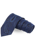 Peluche The Cerulean Blue Microfiber Necktie For Men