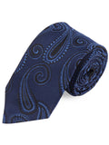 Peluche The Cerulean Blue Microfiber Necktie For Men