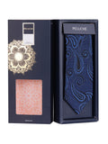 Peluche The Cerulean Blue Microfiber Necktie For Men