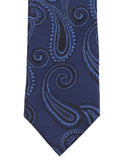 Peluche The Cerulean Blue Microfiber Necktie For Men