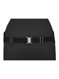 Peluche Elegante Ensemble Black Cummerband & Bowtie Set