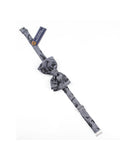 Peluche Elegante Ensemble Black Cummerband & Bowtie Set