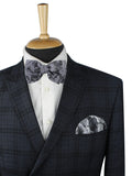 Peluche Elegante Ensemble Black Cummerband & Bowtie Set