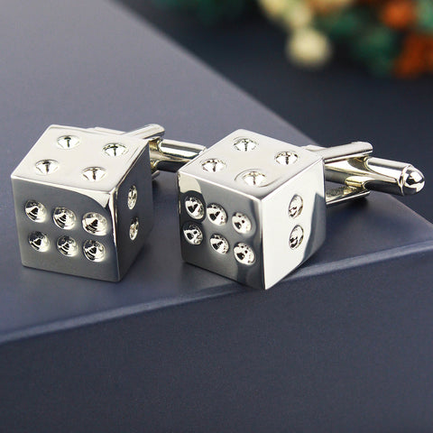 Peluche Gameplan - Silver Cufflinks Brass, Metal